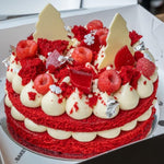 Festive Family Red Velvet Cake