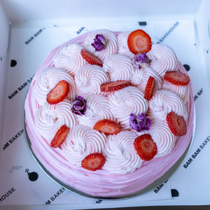 Mum's Pink Pav