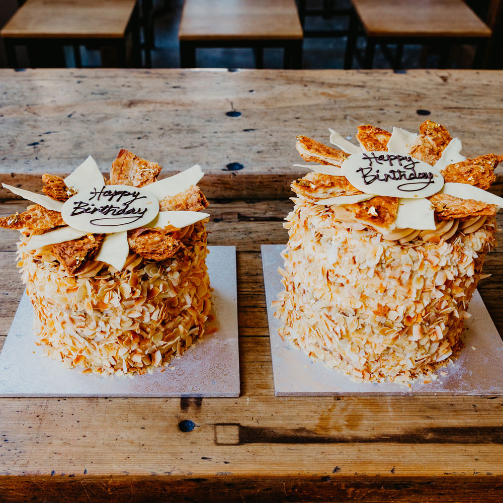 Almond Croissant Cake